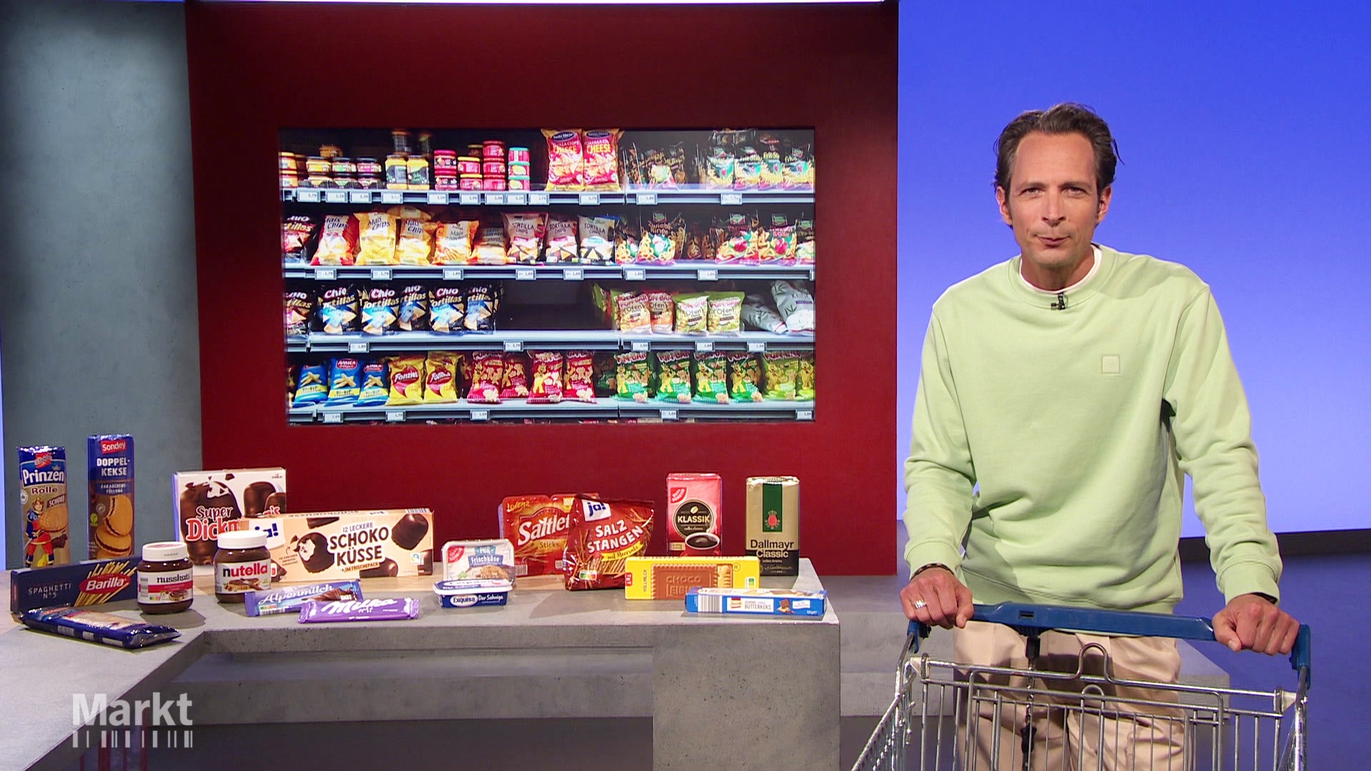 Jo Hiller im Markt Studio