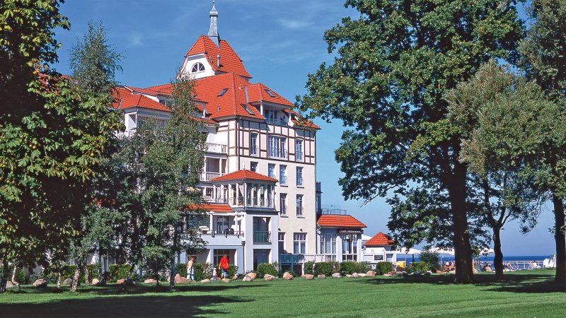 Haus im Stil der Bäderarchitektur in Kühlungsborn